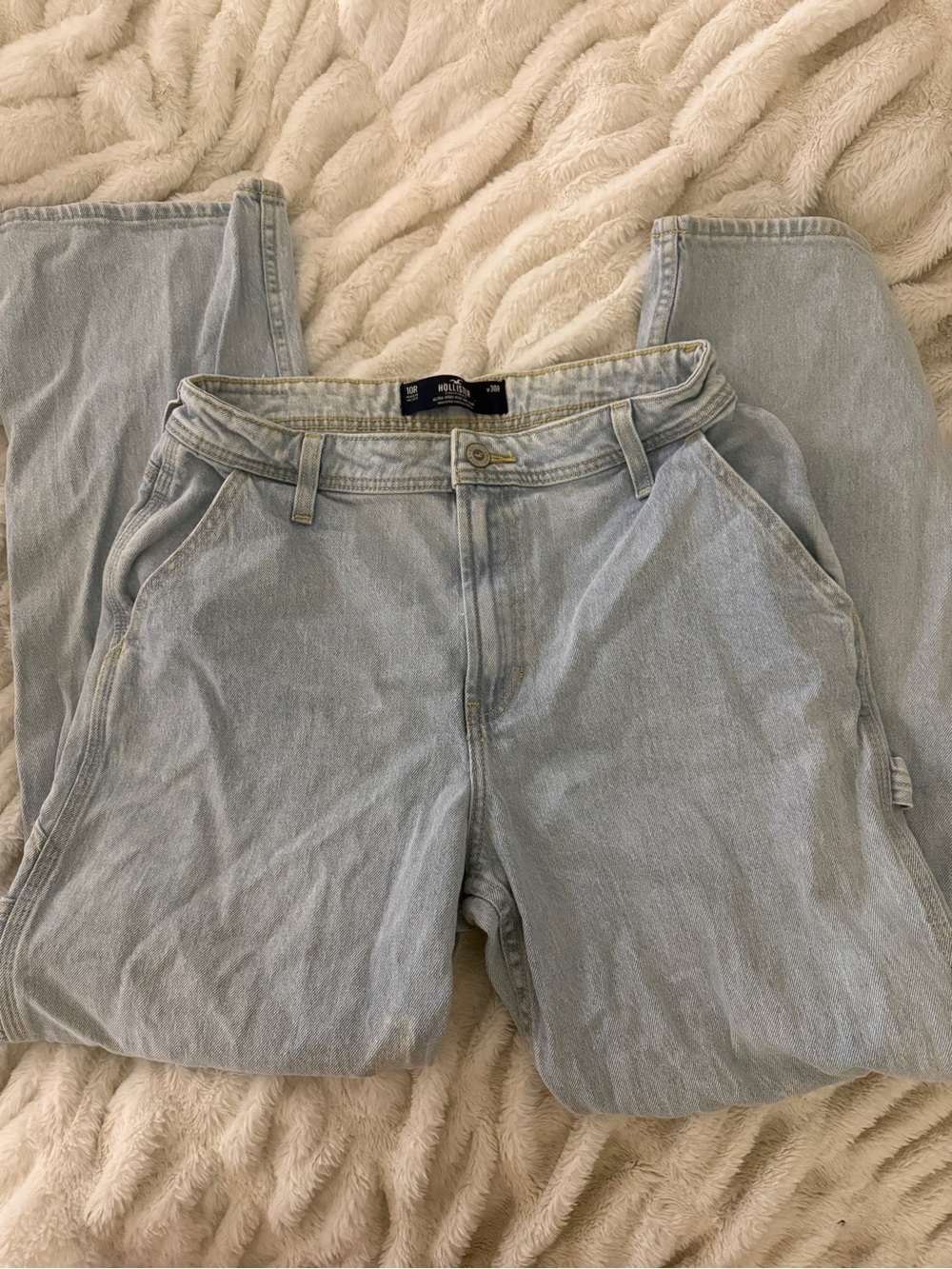 Light Wash Woman’s baggy Jeans - Hollister